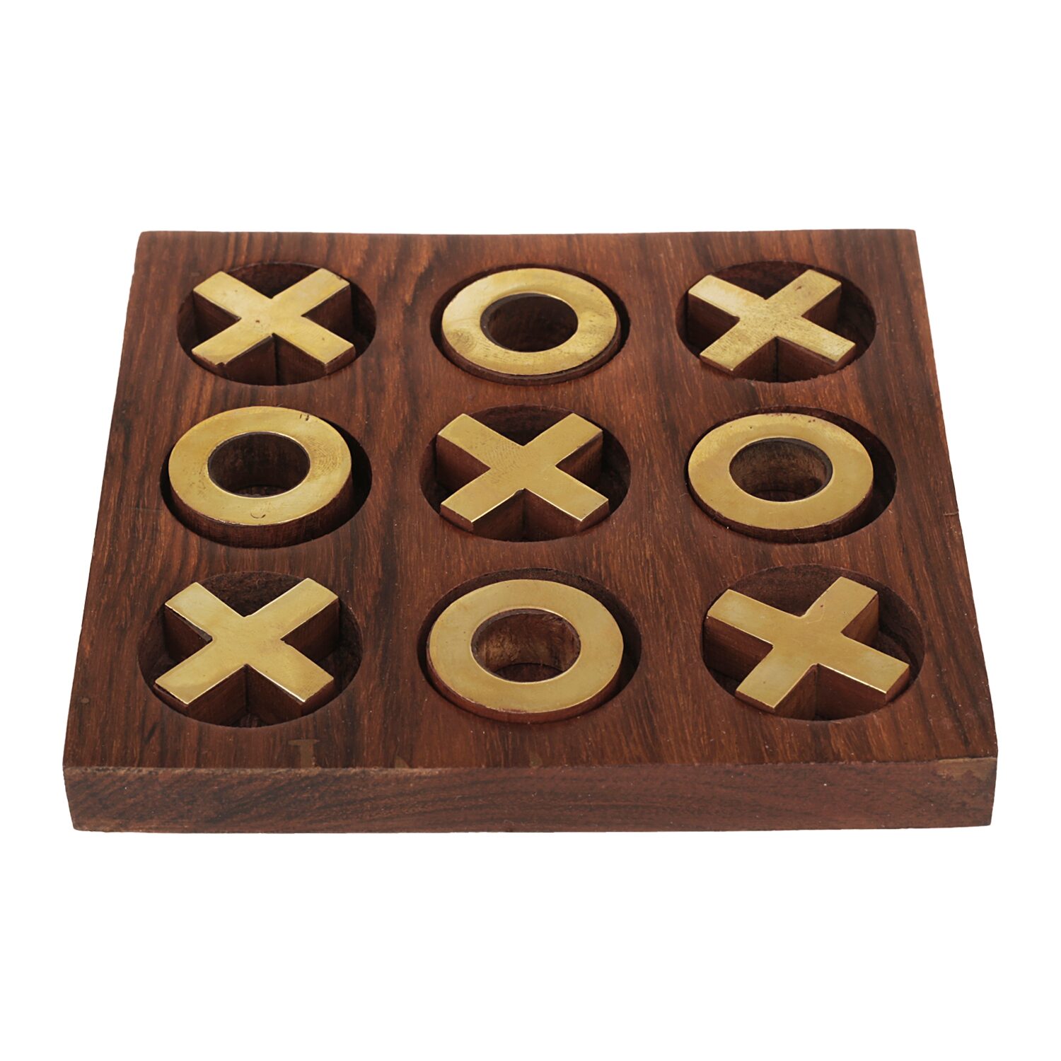 Kesha Spree Wooden Tic Tac Toe Noughts and Crosses Game Handmade Organic Traditional Wood Game for Kids Adults - Export Quality
Kesha Spree Wooden Tic Tac Toe Noughts and Crosses Game Handmade Organic Traditional Wood Game for Kids Adults - Export Quality