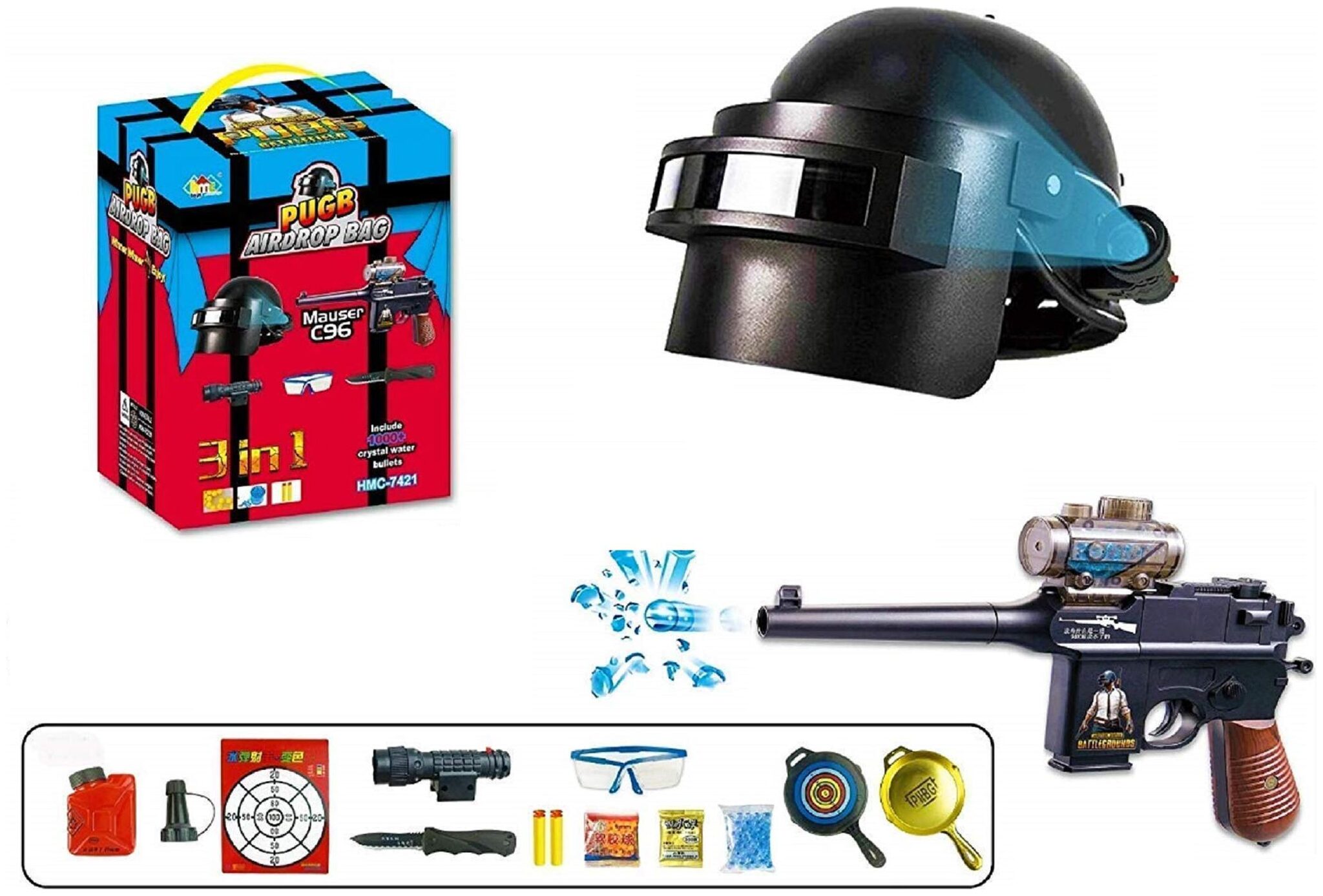 ktrs 3 in 1 Pub G Player Battle Ground Toy Series Airdrop Bag Complete Combat Set
ktrs 3 in 1 Pub G Player Battle Ground Toy Series Airdrop Bag Complete Combat Set