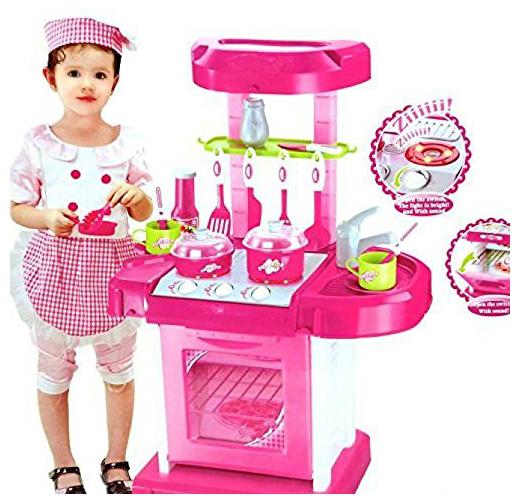 ktrs enteprise Luxury Battery Operated Kitchen Set With Lights Sound and Carry Case
ktrs enteprise Luxury Battery Operated Kitchen Set With Lights Sound and Carry Case