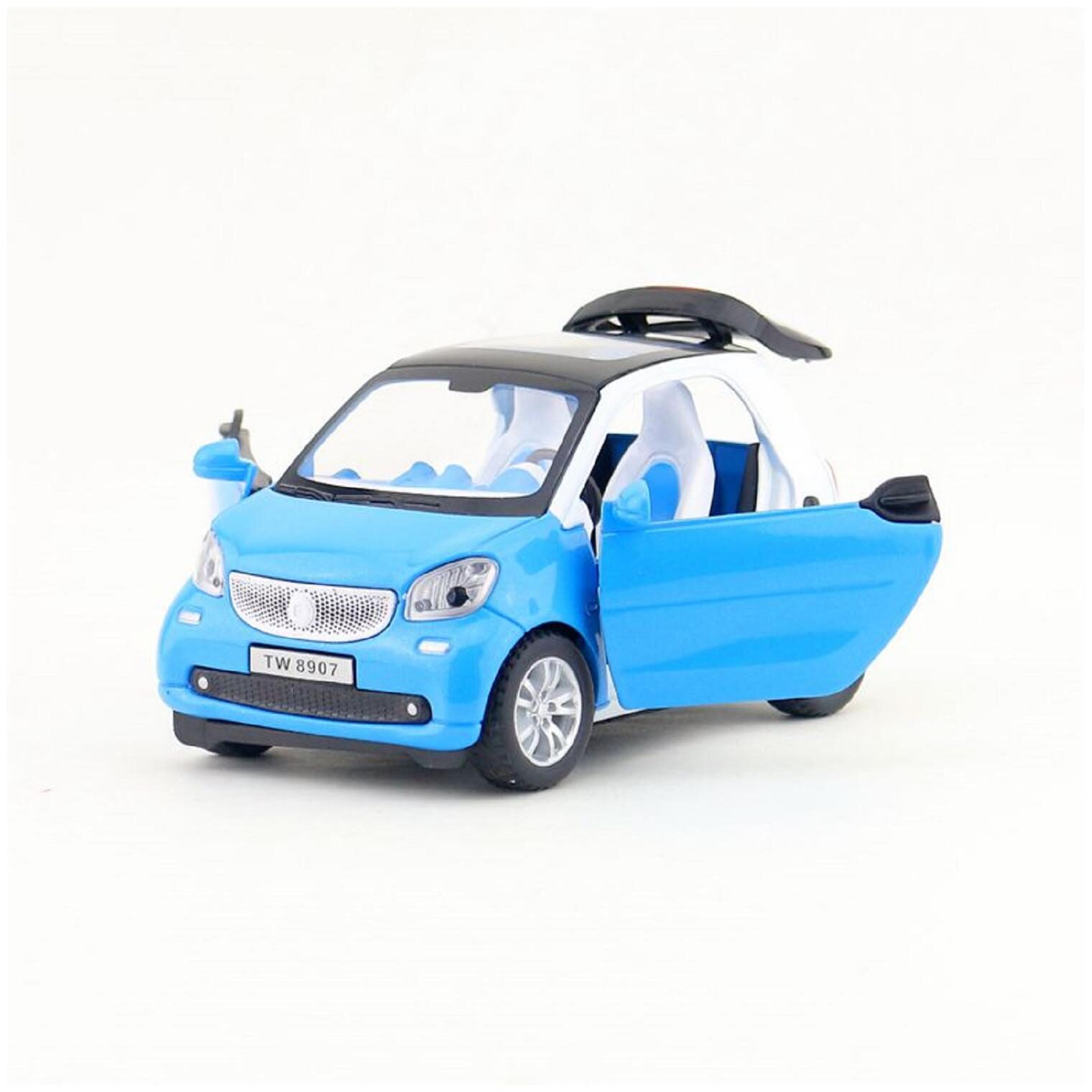 KTRS ENTERPRISEBenz Smart Die Cast Metal Smart Pull Back Car Toy with Openable Doors Light and Sound Effects Benz (Colour May Vary)
KTRS ENTERPRISEBenz Smart Die Cast Metal Smart Pull Back Car Toy with Openable Doors Light and Sound Effects Benz (Colour May Vary)