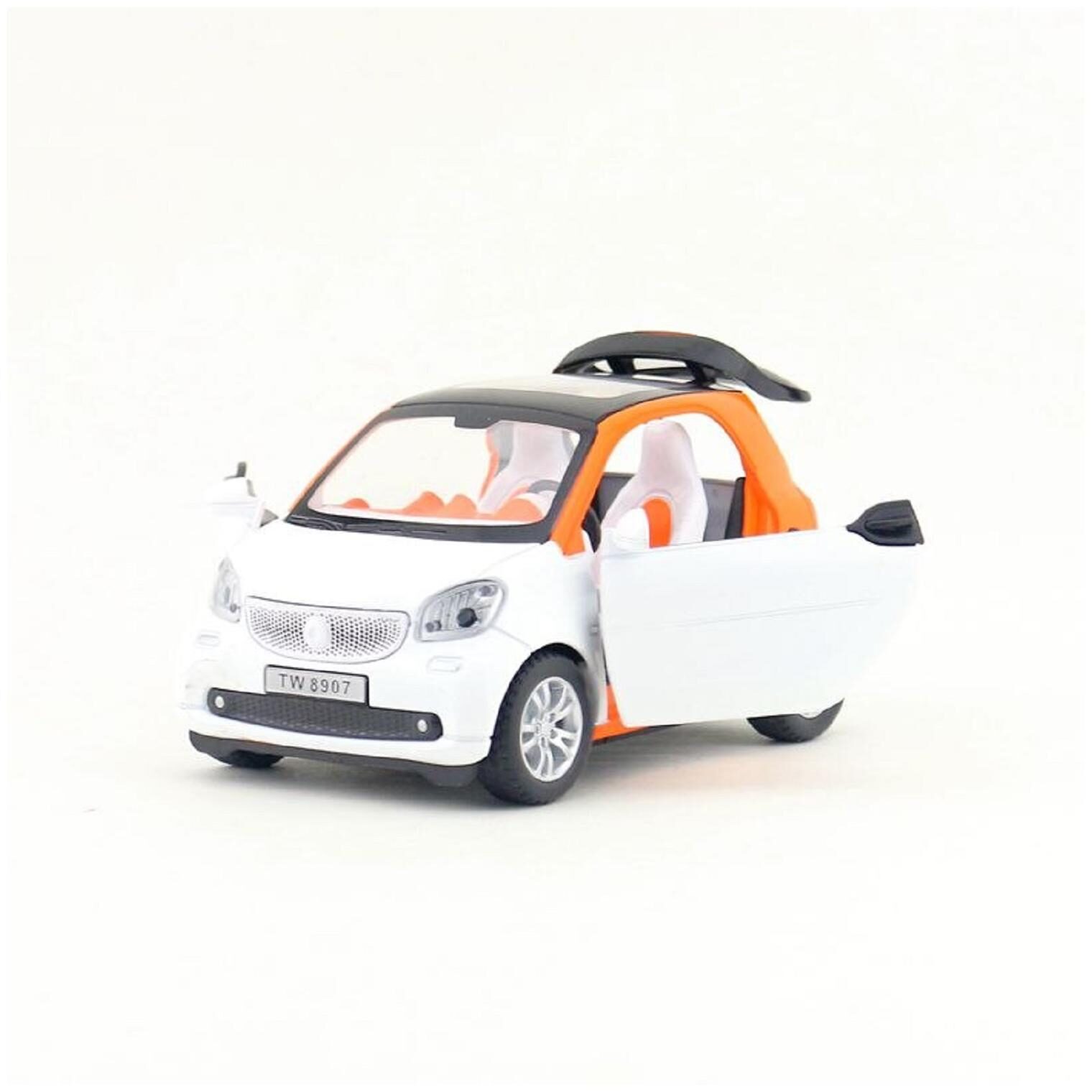 KTRS ENTERPRISEBenz Smart Die Cast Metal Smart Pull Back Car Toy with Openable Doors Light and Sound Effects Benz (Colour May Vary)
KTRS ENTERPRISEBenz Smart Die Cast Metal Smart Pull Back Car Toy with Openable Doors Light and Sound Effects Benz (Colour May Vary)