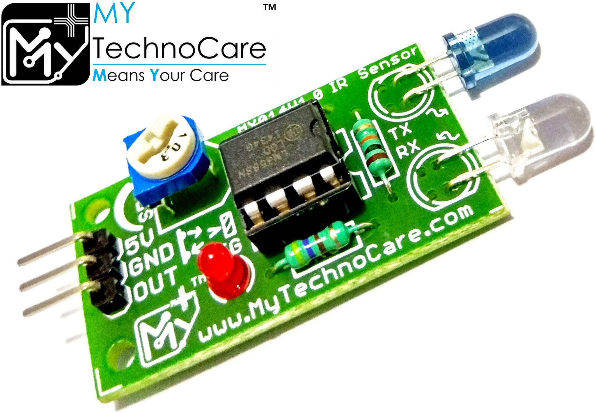 MY TechnoCare IR Sensor Infrared IR Infrared Proximity sensor Module board Line following Robot sensor for Arduino Uno AVR 8051 PIC ARM Microcontroller Electronics Project
MY TechnoCare IR Sensor Infrared IR Infrared Proximity sensor Module board Line following Robot sensor for Arduino Uno AVR 8051 PIC ARM Microcontroller Electronics Project