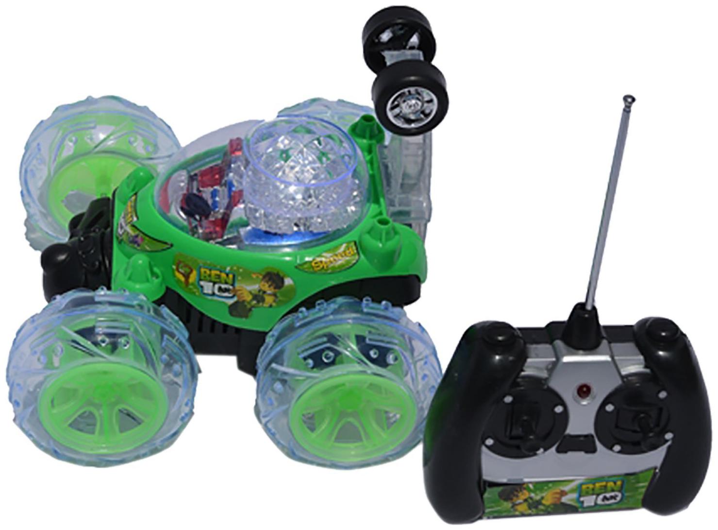 New toy chehar enterprise Green Plastic Remote Control stunt Car (color may be vary)
New toy chehar enterprise Green Plastic Remote Control stunt Car (color may be vary)