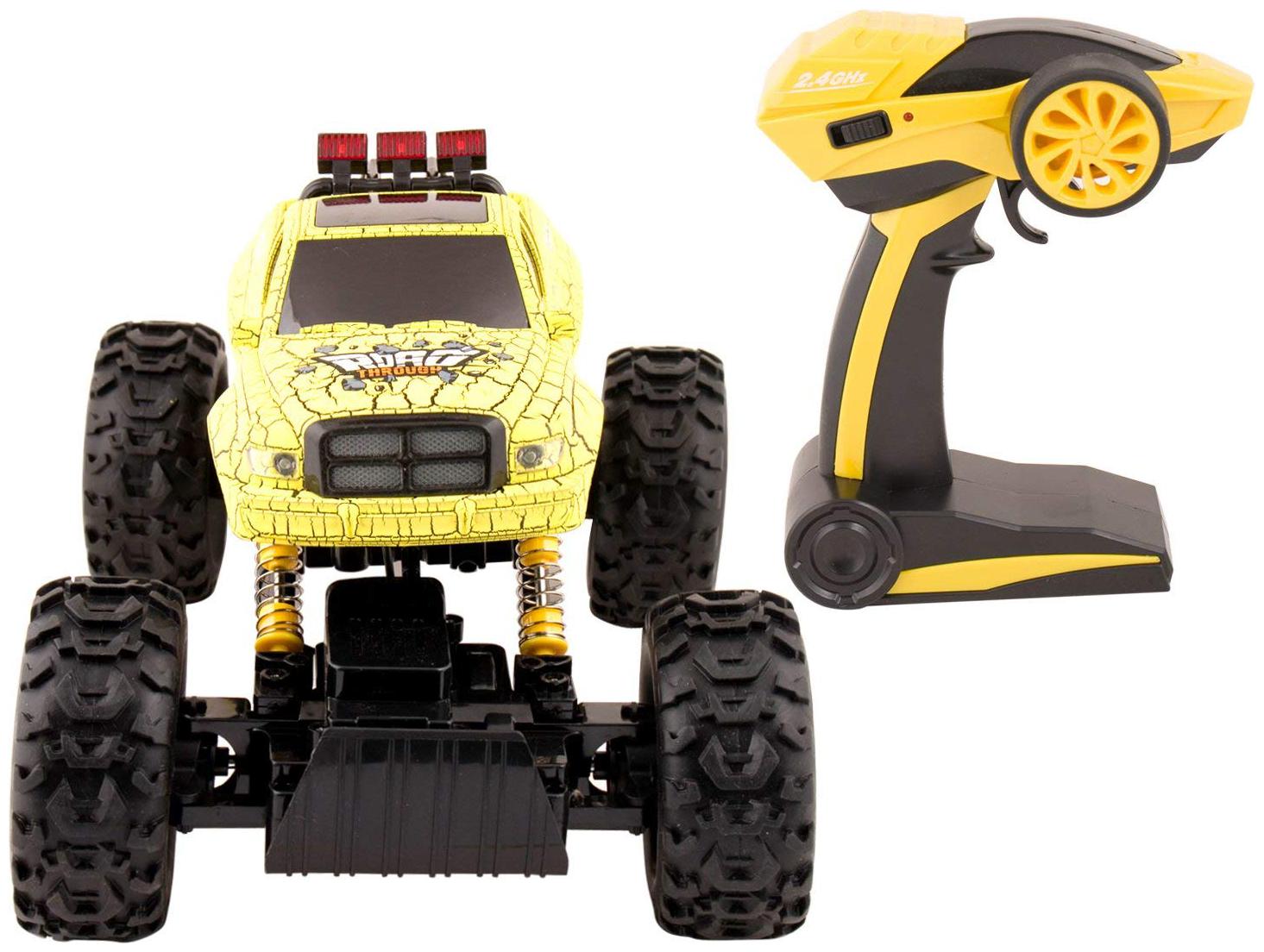 New Toy chehar Enterprise 1 14 Scale 2 4GHz All 4 Wheel Drive Off-Road Rock Through Racing Rally Rock Crawler Car with Remote Control (Multicolor)
New Toy chehar Enterprise 1 14 Scale 2 4GHz All 4 Wheel Drive Off-Road Rock Through Racing Rally Rock Crawler Car with Remote Control (Multicolor)