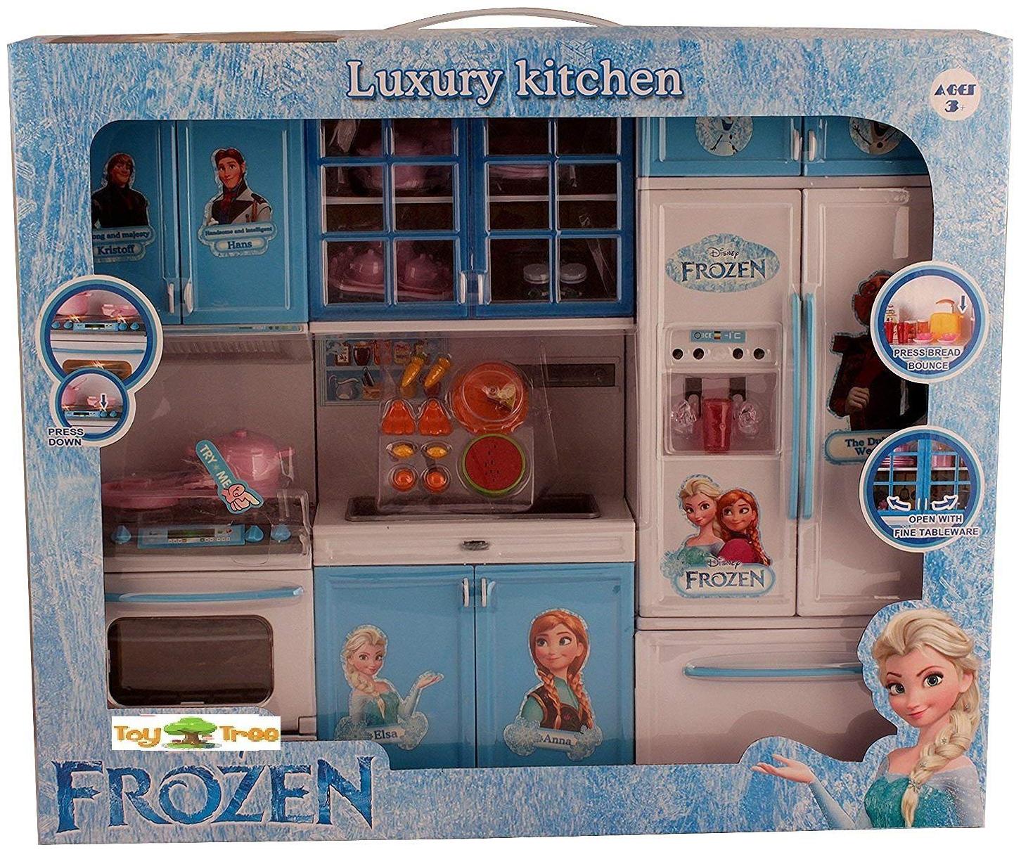 New Toy Chehar Enterprise FROZEN 3 Compartments Kitchen Set Windows and Many Utensils and Other Accessories
New Toy Chehar Enterprise FROZEN 3 Compartments Kitchen Set Windows and Many Utensils and Other Accessories