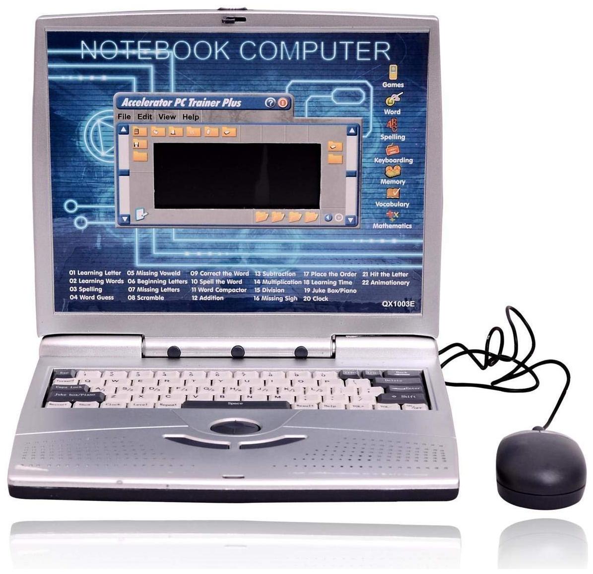 New Toy Chehar Enterprise 22 Activities Games Fun Laptop Notebook Computer Toy for Kids (Multicolor)
New Toy Chehar Enterprise 22 Activities Games Fun Laptop Notebook Computer Toy for Kids (Multicolor)