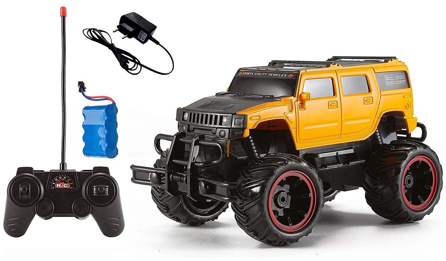 New Toy Chehar Enterprise Rechargeable 1 20 Hummer Rock Crawler Monster Truck Racing Car battery operated remote control car (multicolor)
New Toy Chehar Enterprise Rechargeable 1 20 Hummer Rock Crawler Monster Truck Racing Car battery operated remote control car (multicolor)