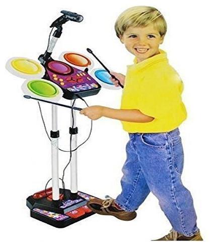 New Toy Chehar Enterprise Drum Beat Set With Mp3 Plug-In Microphone Pedal Mechanism(Multicolor)
New Toy Chehar Enterprise Drum Beat Set With Mp3 Plug-In Microphone Pedal Mechanism(Multicolor)