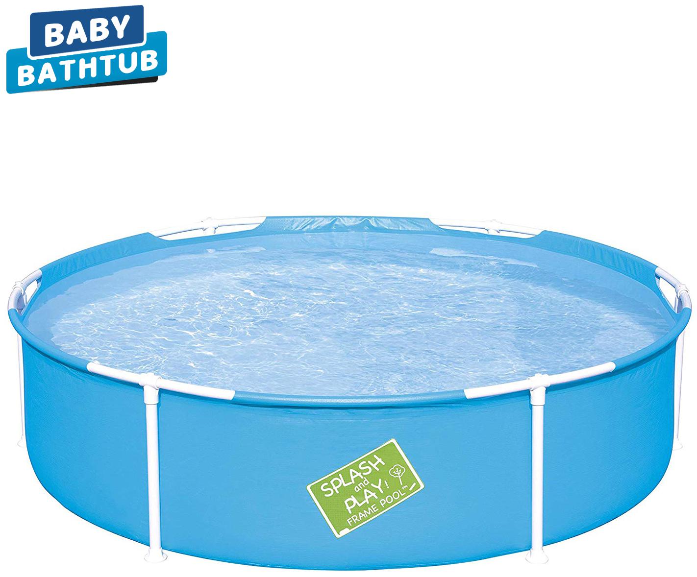 NHR First Frame Pool (5 feetx15 inch 152x152x38cm) Swimming Pool for Kids Frame Pool Round Shape Easy Installation
NHR First Frame Pool (5 feetx15 inch 152x152x38cm) Swimming Pool for Kids Frame Pool Round Shape Easy Installation