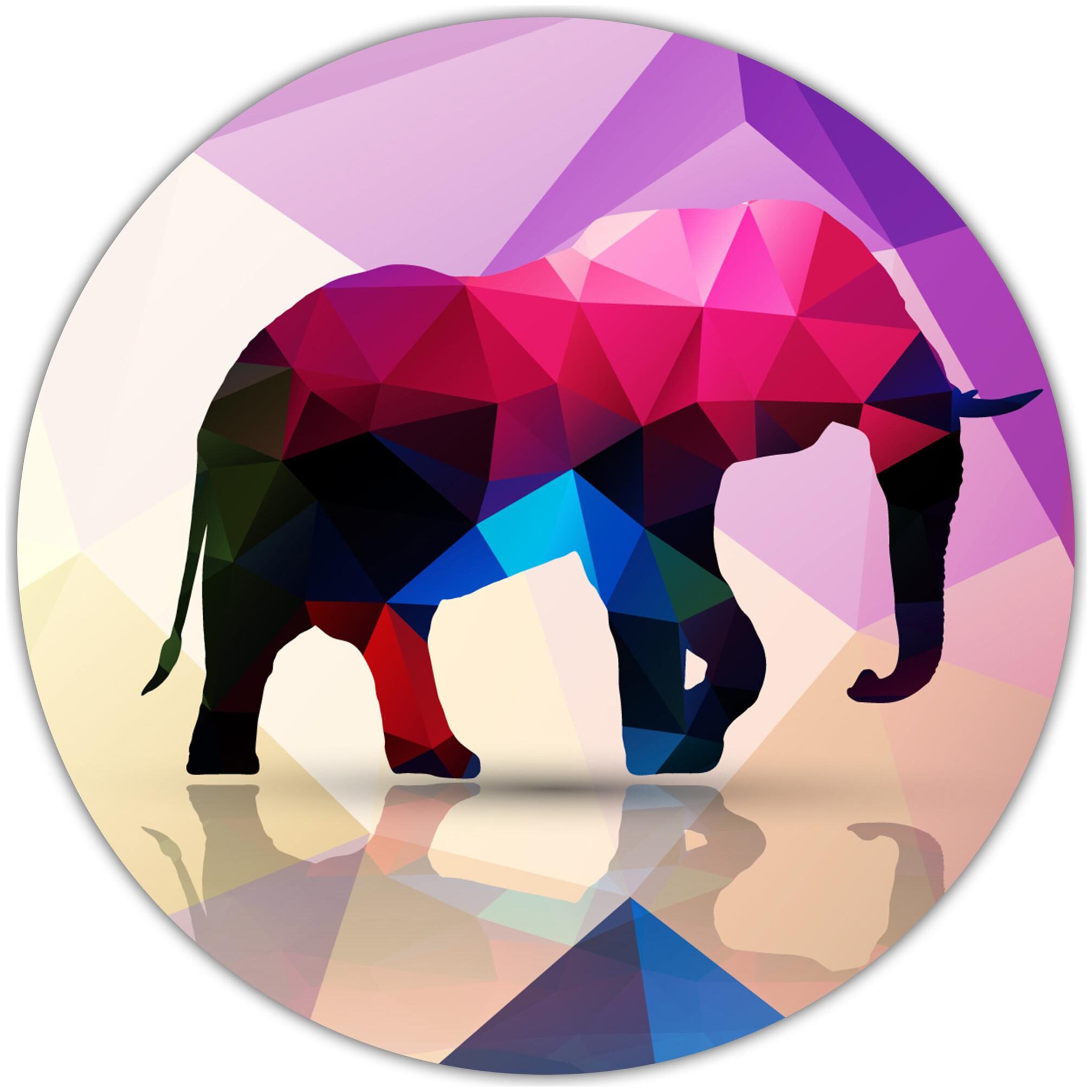 Nockout Designer Round Gaming Non-Slip Rubber Base Mouse Pad for Laptop and Computer (20 cm x 20 cm Elephant Abstract)
Nockout Designer Round Gaming Non-Slip Rubber Base Mouse Pad for Laptop and Computer (20 cm x 20 cm Elephant Abstract)