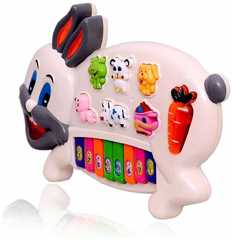 Oh Baby Baby Musical Rabbit Piano With Flashing Light Toy Gift For Kids (Multicolor) for your kids SE-ET-148
Oh Baby Baby Musical Rabbit Piano With Flashing Light Toy Gift For Kids (Multicolor) for your kids SE-ET-148