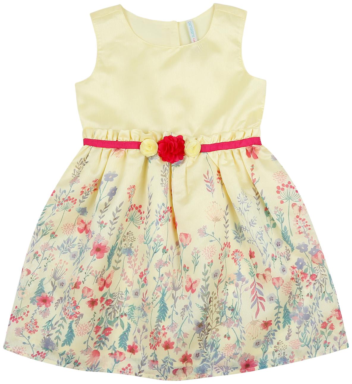 Pantaloons Junior Yellow Cotton Sleeveless Knee Length Princess Frock ( Pack of 1 )
Pantaloons Junior Yellow Cotton Sleeveless Knee Length Princess Frock ( Pack of 1 )