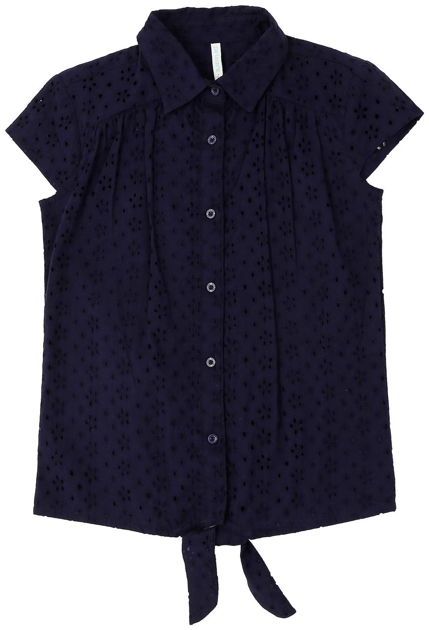 Pantaloons Junior Girl Cotton Self design Top - Blue 
Pantaloons Junior Girl Cotton Self design Top - Blue