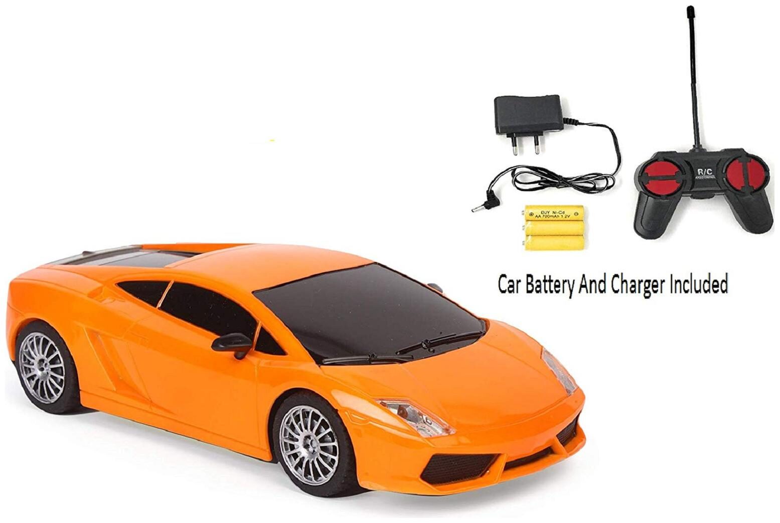 Rechargeable Remote Controlled 4 Channel Radio Control Like Racing Sports Car orange
Rechargeable Remote Controlled 4 Channel Radio Control Like Racing Sports Car orange