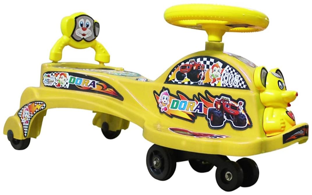 Teddy Shape Cartoon Character Swing Magic Car Ride On for Kids Of Above 2 Years With Free Wheels Music Light Back Rest Strongest And Smoothest PVC Wheels ABEC Bearing Fun for Boys and Girls -Yellow
Teddy Shape Cartoon Character Swing Magic Car Ride On for Kids Of Above 2 Years With Free Wheels Music Light Back Rest Strongest And Smoothest PVC Wheels ABEC Bearing Fun for Boys and Girls -Yellow