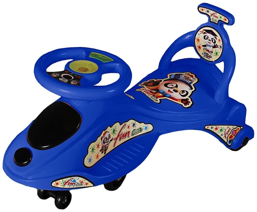 Baby Cartoon Character Swing Magic Car Ride On for Kids Of Above 2 Years With Free Wheels Music Light Back Rest Strongest And Smoothest PVC Wheels ABEC Bearing Fun for Boys and Girls - Blue
Baby Cartoon Character Swing Magic Car Ride On for Kids Of Above 2 Years With Free Wheels Music Light Back Rest Strongest And Smoothest PVC Wheels ABEC Bearing Fun for Boys and Girls - Blue