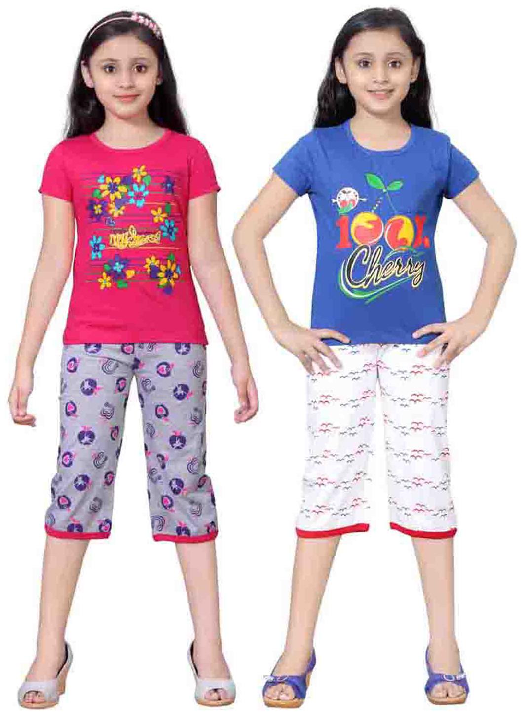 Sinimini Multicolor Girls Cute Printed Top Bottom Set (3-4 Years) (Set Of 2)
Sinimini Multicolor Girls Cute Printed Top Bottom Set (3-4 Years) (Set Of 2)