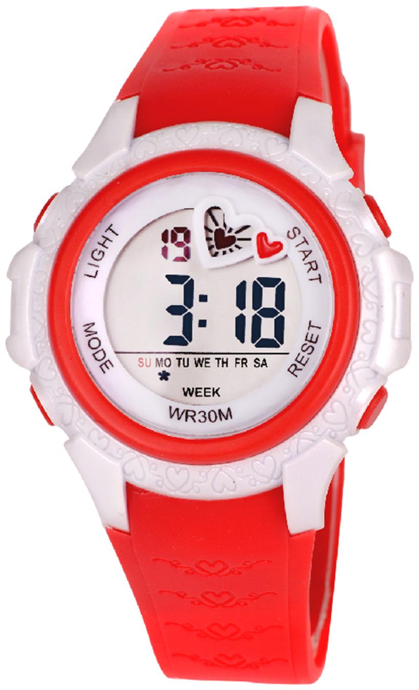 TIME UP Digital Red Heart Dial Design Alarm Multifuctions Sports Watch For Kids-MR85761225
TIME UP Digital Red Heart Dial Design Alarm Multifuctions Sports Watch For Kids-MR85761225