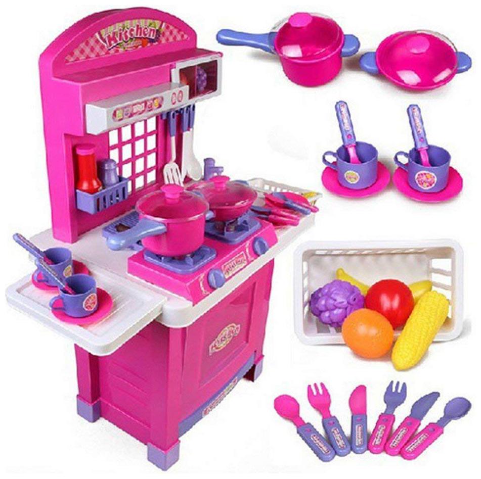 yatri enterprise Big Size Kitchen Set Toy with Music and Lights Playing Accessories
yatri enterprise Big Size Kitchen Set Toy with Music and Lights Playing Accessories
