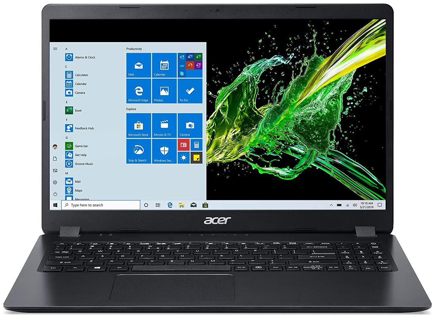 Acer Aspire 3 A315-56 (Intel Core i3-10th Gen (4 GB RAM 1 TB HDD Window 10 39 62 cm (15 6 inch)Intel UHD Graphics) Thin and Light Laptop (Black 1 9 kg)
Acer Aspire 3 A315-56 (Intel Core i3-10th Gen (4 GB RAM 1 TB HDD Window 10 39 62 cm (15 6 inch)Intel UHD Graphics) Thin and Light Laptop (Black 1 9 kg)