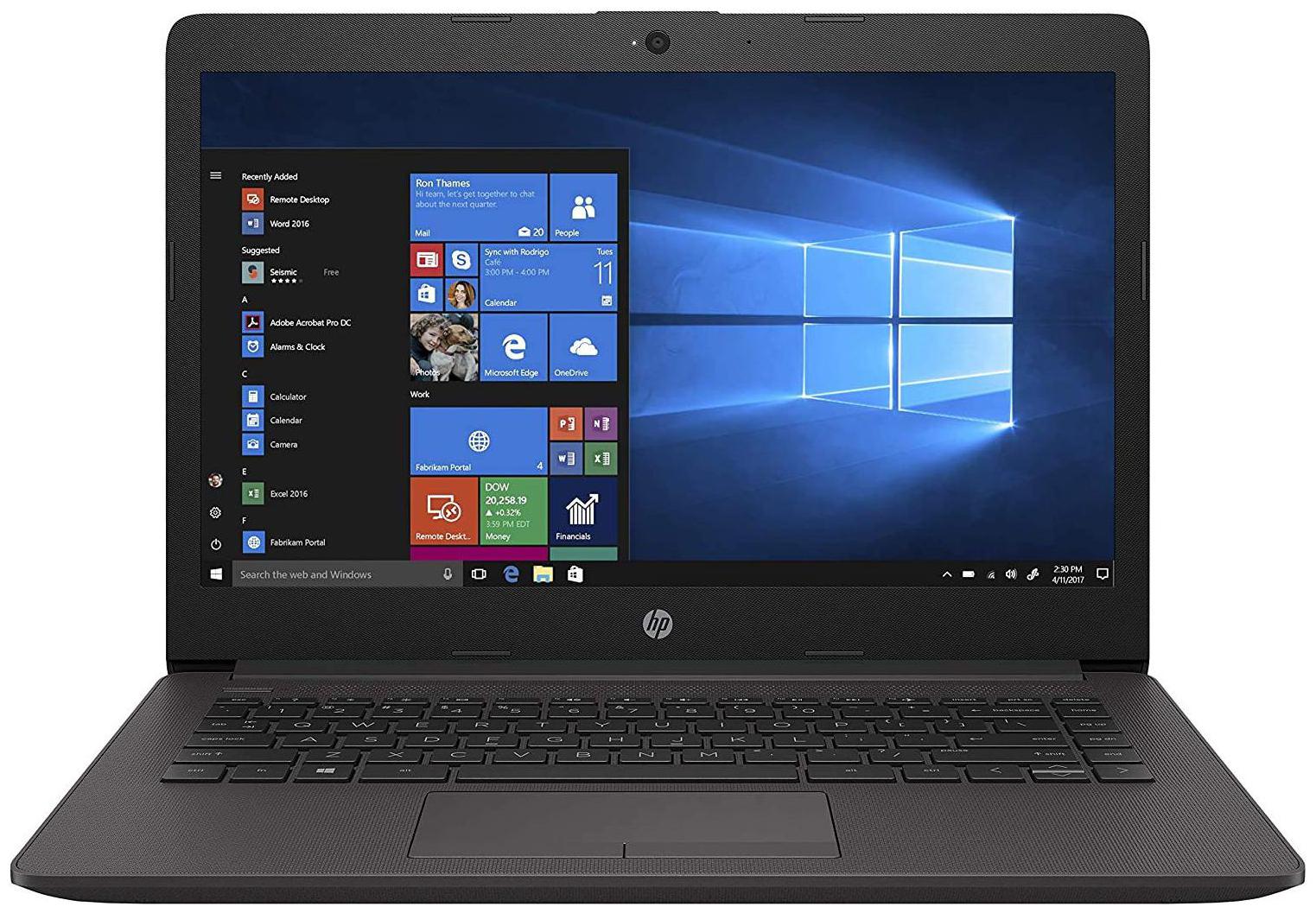 HP 245G7-2D6Y9PA Laptop (AMD Rhyzen 3-3300U 2 1GHz 4GB Ram 256GB SSD 14 HD Screen Integrated Standard AMD Radeon Vega No ODD) Without Optical Drive
HP 245G7-2D6Y9PA Laptop (AMD Rhyzen 3-3300U 2 1GHz 4GB Ram 256GB SSD 14 HD Screen Integrated Standard AMD Radeon Vega No ODD) Without Optical Drive