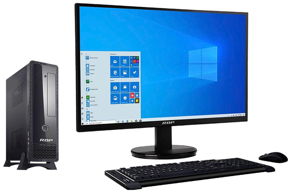 RDP Desk PC BWJ37101DA - Intel Pentium Processor J3710 - 4GB RAM - 500GB HDD - Free DOS - 19 5 inch HD LED Monitor (Black)
RDP Desk PC BWJ37101DA - Intel Pentium Processor J3710 - 4GB RAM - 500GB HDD - Free DOS - 19 5 inch HD LED Monitor (Black)