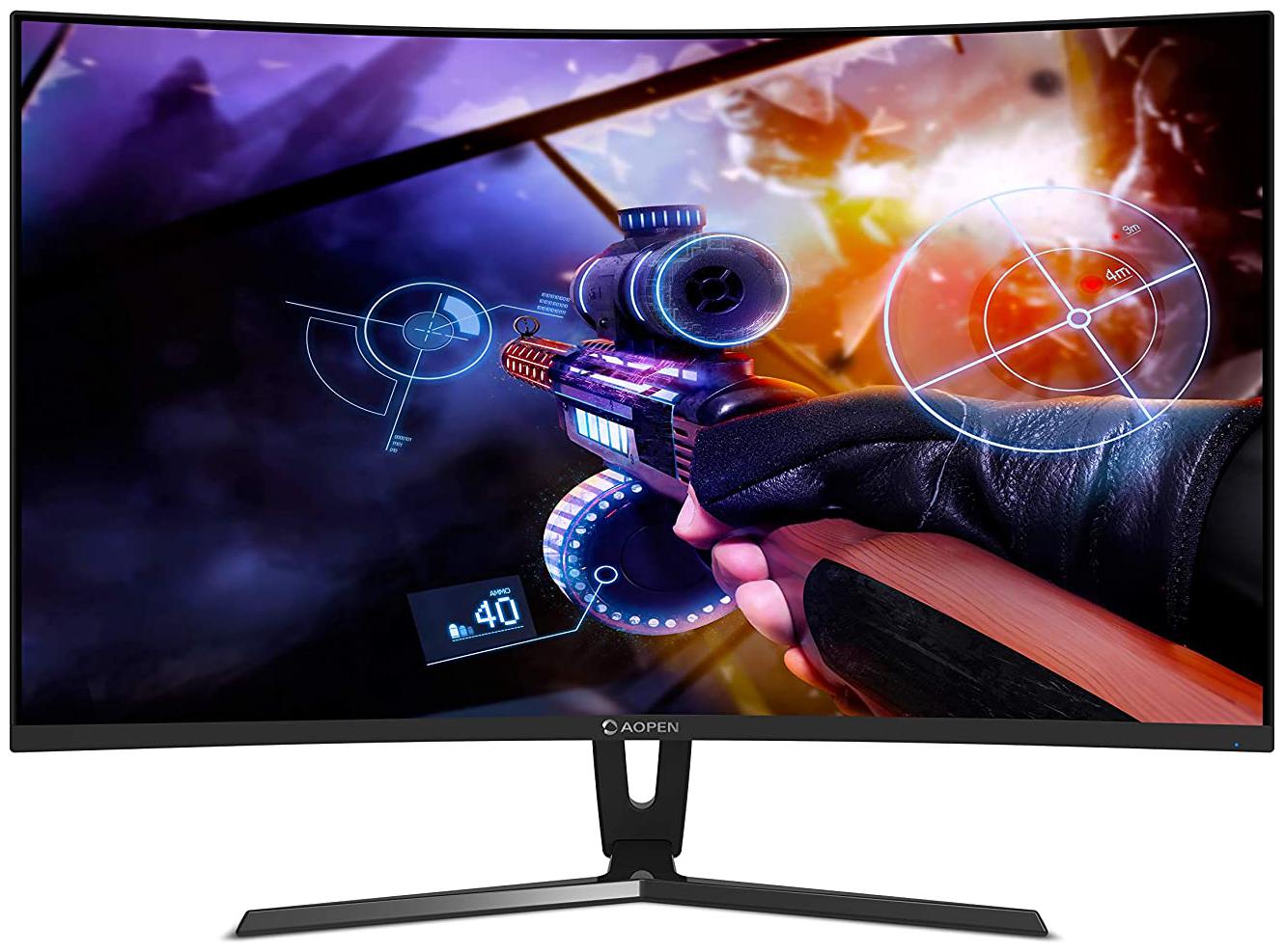 AOPEN 27HC1R 27-inch Full HD 1800R Curve Gaming Monitor I VA Panel I 144Hz Refresh Rate I 4 MS Response Time I AMD Free Sync I Eye Care Features
AOPEN 27HC1R 27-inch Full HD 1800R Curve Gaming Monitor I VA Panel I 144Hz Refresh Rate I 4 MS Response Time I AMD Free Sync I Eye Care Features