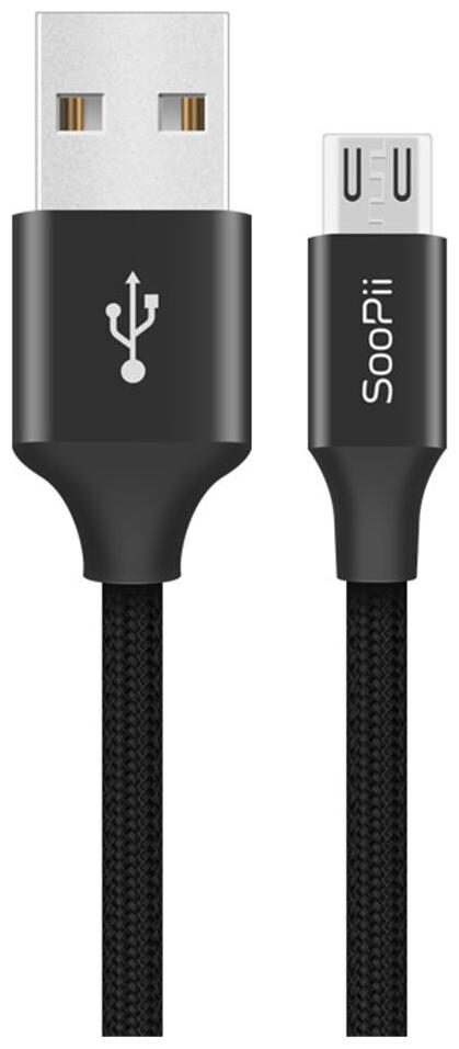 Micro USB fast charging 120 Cm tough micro USB charging and Sync Data cable -2 1Amp 6 month replacement warranty - Black
Micro USB fast charging 120 Cm tough micro USB charging and Sync Data cable -2 1Amp 6 month replacement warranty - Black