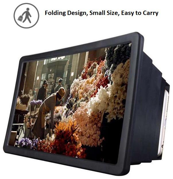 Captcha Portable Enlarge Movie 3D Screen HD Magnifier Folding Stand Compatible with All Smartphones (Assorted)
Captcha Portable Enlarge Movie 3D Screen HD Magnifier Folding Stand Compatible with All Smartphones (Assorted)
