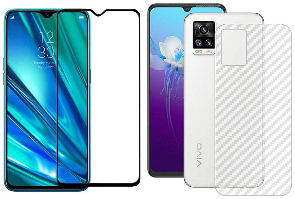 Accesories Legacy 2 in 1 for VIVO V20 Edge to Edge Tempered Glass with Clear Transparent Fiber Back Skin Rear Screen Guard
Accesories Legacy 2 in 1 for VIVO V20 Edge to Edge Tempered Glass with Clear Transparent Fiber Back Skin Rear Screen Guard
