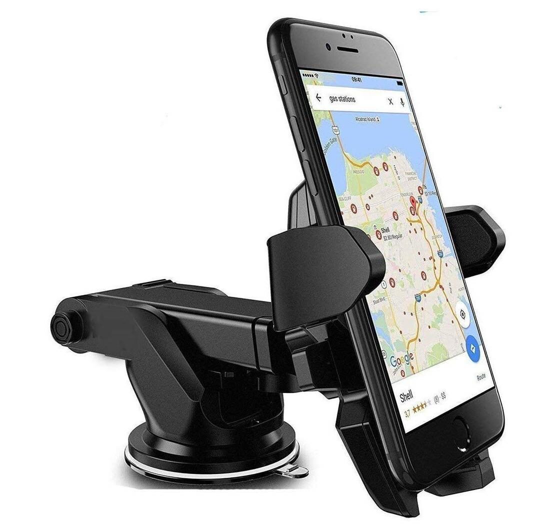 Adjustable Mobile Holder Mobile Stand Car Stand With Quick One Touch Technology For Mobiles Phones (Black ) By Tech-X
Adjustable Mobile Holder Mobile Stand Car Stand With Quick One Touch Technology For Mobiles Phones (Black ) By Tech-X