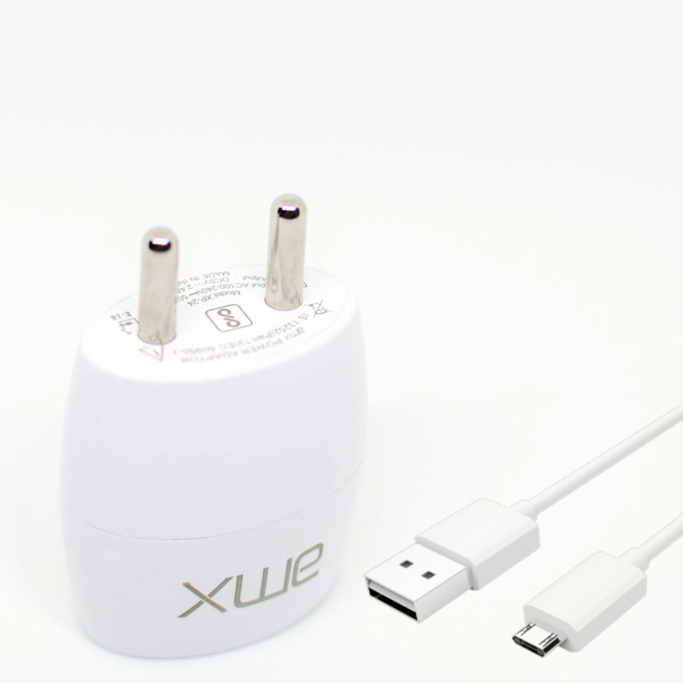 AMX XP24 DUAL PORT USB 2 4A MOBILE WALL CHARGER ADAPTER WITH Micro USB Cable
AMX XP24 DUAL PORT USB 2 4A MOBILE WALL CHARGER ADAPTER WITH Micro USB Cable