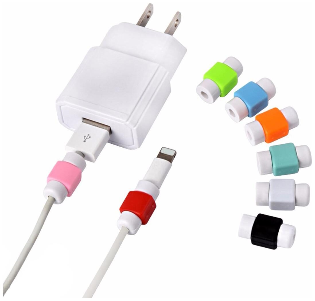 Aryshaa Protector Saver Cover for iPhone iPd USB Charger Cable(Pack of 10pcs) Assorted Color
Aryshaa Protector Saver Cover for iPhone iPd USB Charger Cable(Pack of 10pcs) Assorted Color