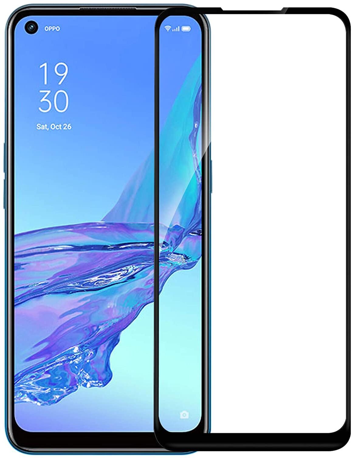 Backlund 11D Tempered Glass Screen Guard for Oppo A53 OPPO A33 9H Surface Hardness Protective Shatterproof Full Glue Screen Protector Full HD Quality Edge to Edge Coverage for Oppo A53 Black
Backlund 11D Tempered Glass Screen Guard for Oppo A53 OPPO A33 9H Surface Hardness Protective Shatterproof Full Glue Screen Protector Full HD Quality Edge to Edge Coverage for Oppo A53 Black