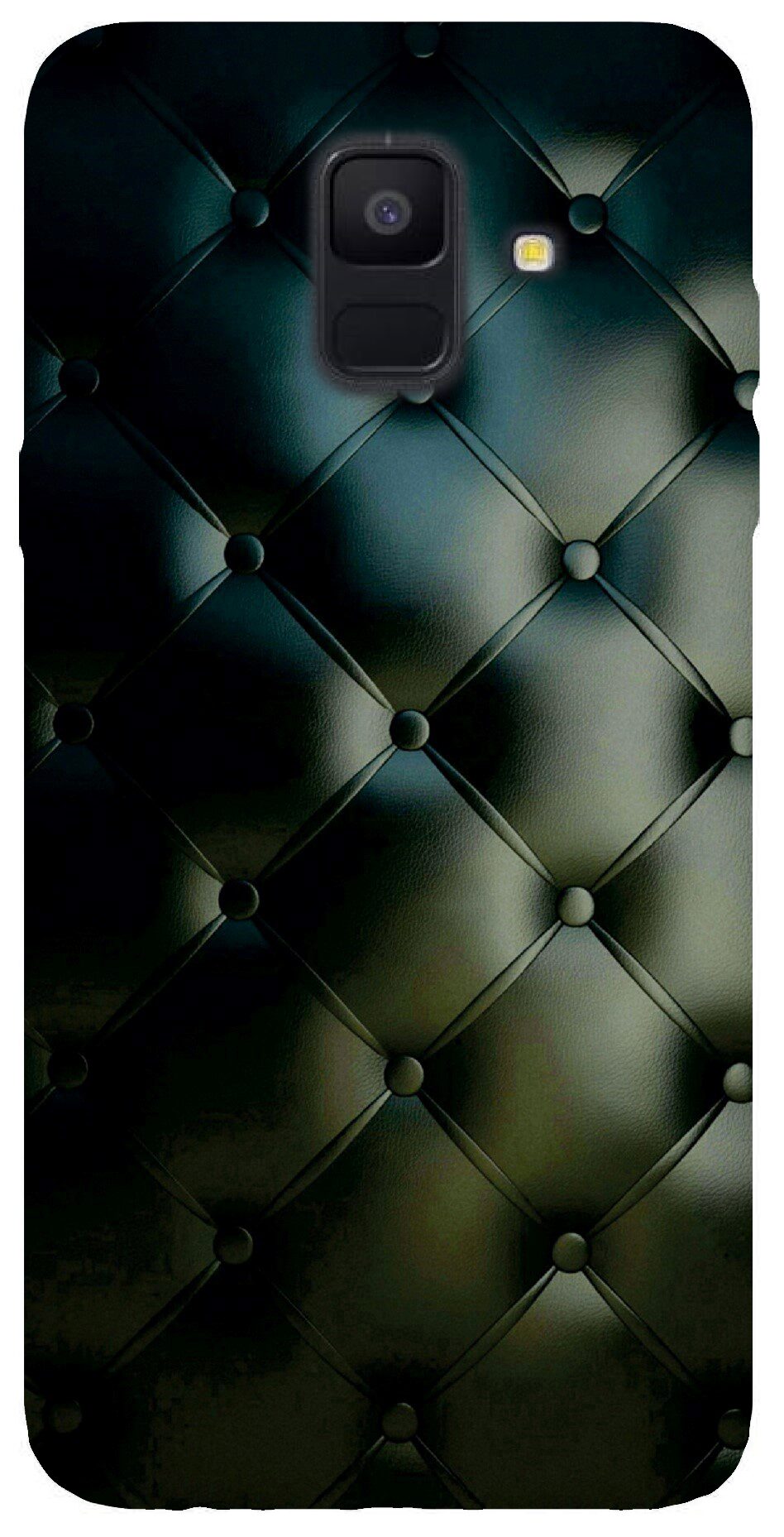 BIGFAME Silicone Back Cover For Samsung Galaxy A6-2018 ( Multi )