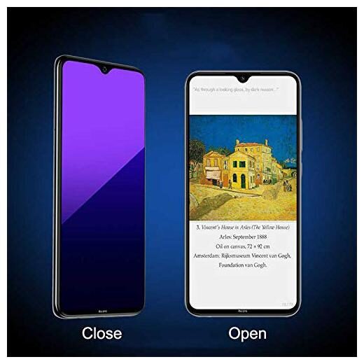 CHL Anti Blue Ray (eye protect) (transparent blue) Tempered Glass Screen Protector except edges for Samsung Galaxy A71
CHL Anti Blue Ray (eye protect) (transparent blue) Tempered Glass Screen Protector except edges for Samsung Galaxy A71