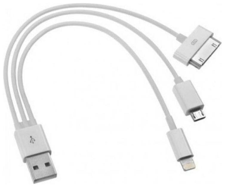 Crystal Digital 3 In 1 USB Charging Data Cable 8pin 30pin Micro Cable For IPhone All Samsung Smart Phones 
Crystal Digital 3 In 1 USB Charging Data Cable 8pin 30pin Micro Cable For IPhone All Samsung Smart Phones