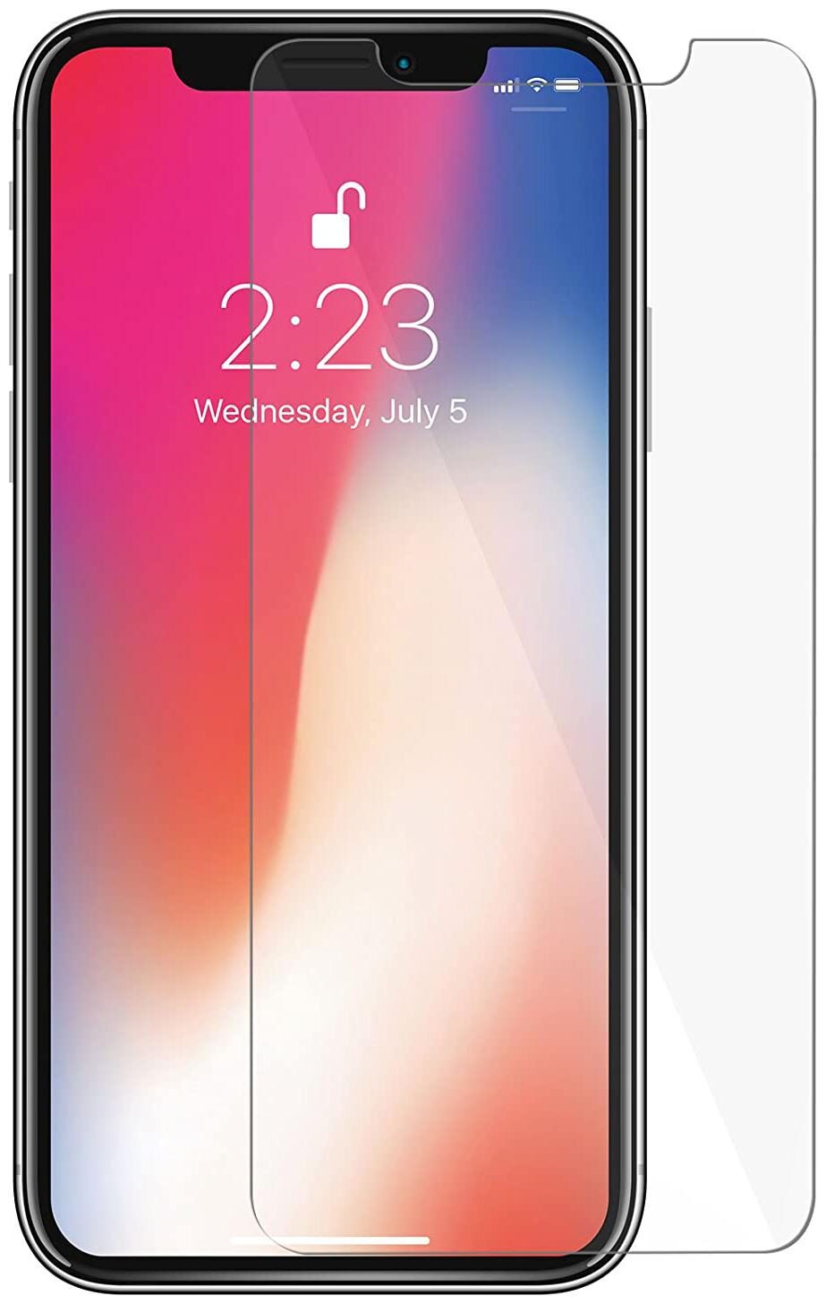 DClick Premium Tempered Glass For APPLE iPhone XS Edge to Edge Full Screen Coverage
DClick Premium Tempered Glass For APPLE iPhone XS Edge to Edge Full Screen Coverage