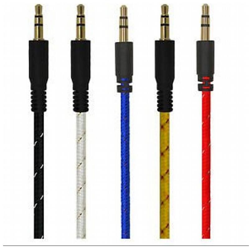 eCosmos (TM) 3 5mm Stereo Male to Male Stereo Audio Aux Cable - 1 37 m (4 5 ft) (Colour May Vary)
eCosmos (TM) 3 5mm Stereo Male to Male Stereo Audio Aux Cable - 1 37 m (4 5 ft) (Colour May Vary)