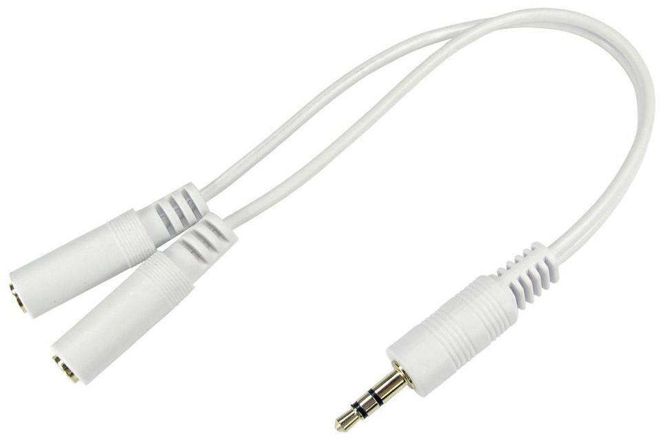 Fedus 3 5mm Audio Jack Stereo Y Splitter Dual Multi Earphone Headphone Connector Adapter Cable for All Smartphones Leptop and Tablets (White)
Fedus 3 5mm Audio Jack Stereo Y Splitter Dual Multi Earphone Headphone Connector Adapter Cable for All Smartphones Leptop and Tablets (White)