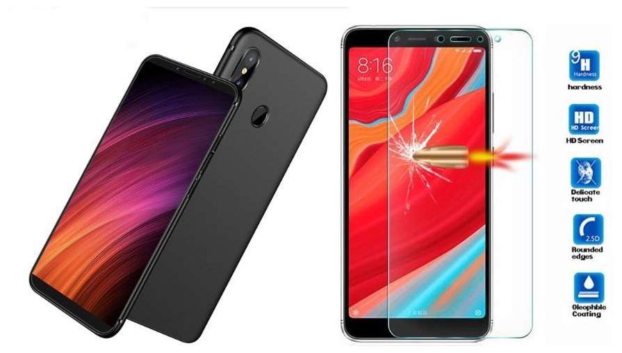 Mascot Max (Combo Pack Of 2 ) Tempered Glass 0 33Mm 2 5D With Back Cover Case Black For Xioami Redmi Y2 (S2)
Mascot Max (Combo Pack Of 2 ) Tempered Glass 0 33Mm 2 5D With Back Cover Case Black For Xioami Redmi Y2 (S2)