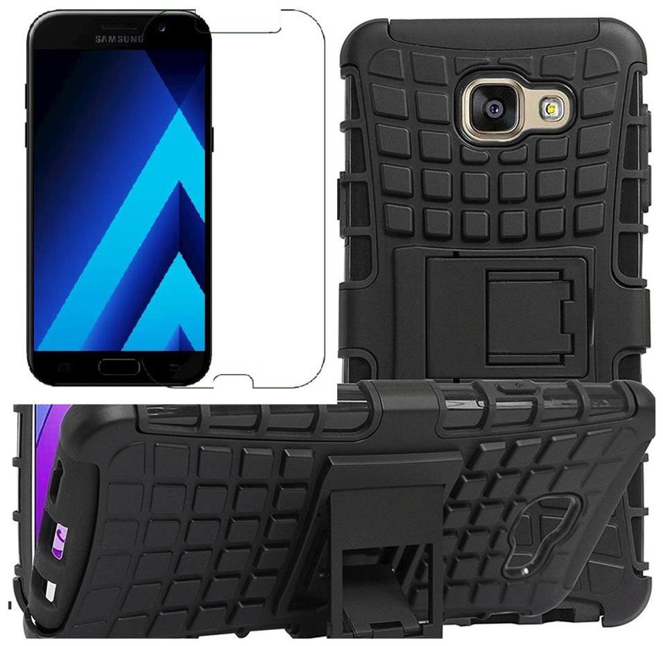 Mascot max Defender case Shock proof black with tempered glass for Samsung galaxy A5 (2017)
Mascot max Defender case Shock proof black with tempered glass for Samsung galaxy A5 (2017)