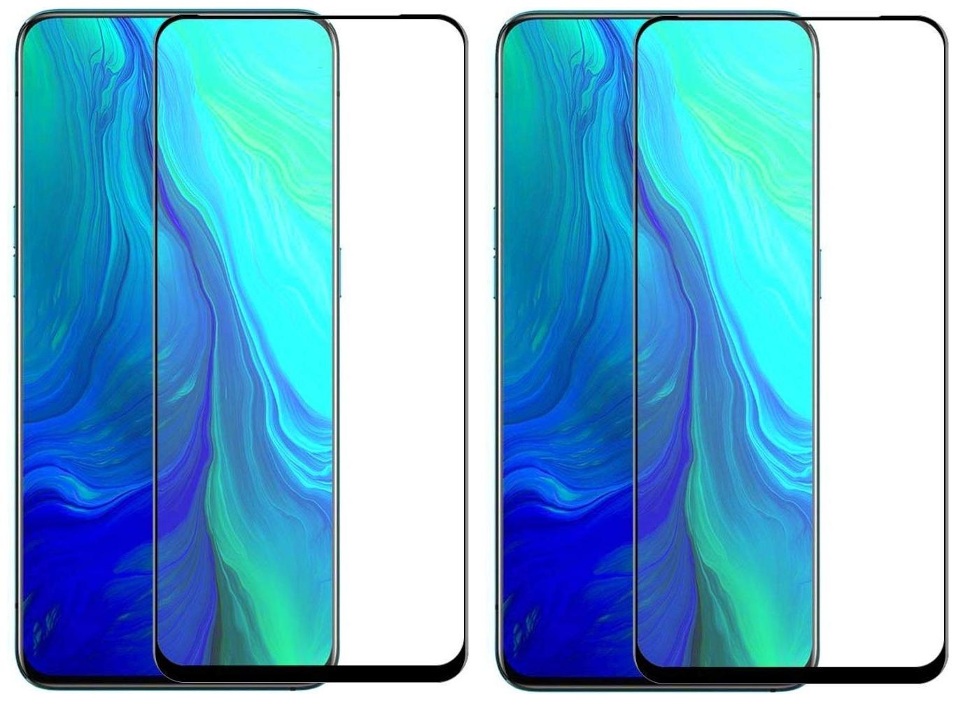 Mascot Max Tempered glass 9H Edge to Edge cover Black Full tempered glass pack of 2 for Oppo Reno 2Z
Mascot Max Tempered glass 9H Edge to Edge cover Black Full tempered glass pack of 2 for Oppo Reno 2Z
