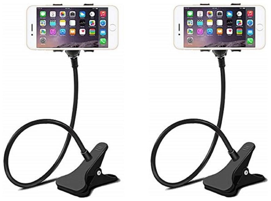 Mobile Holder Stand Unique Flexible 360 Degree Snake Style Stand Long Lazy Stand Foldable (Pack of 2)
Mobile Holder Stand Unique Flexible 360 Degree Snake Style Stand Long Lazy Stand Foldable (Pack of 2)