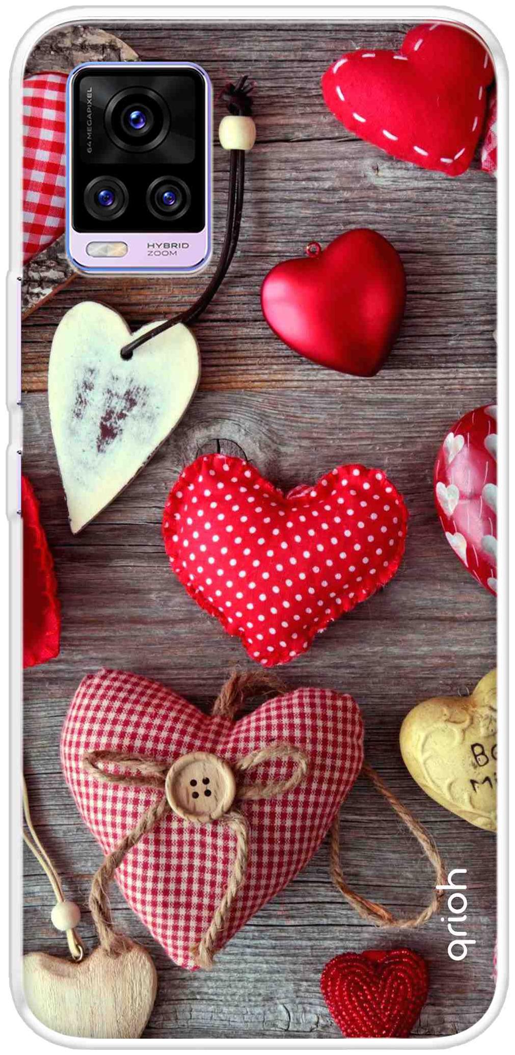 Qrioh Printed Vivo V20 Soft Silicon Back Cover Compatible with Vivo V20 -Valentine Hearts case-649MT-G1SBMP24 Multi
Qrioh Printed Vivo V20 Soft Silicon Back Cover Compatible with Vivo V20 -Valentine Hearts case-649MT-G1SBMP24 Multi