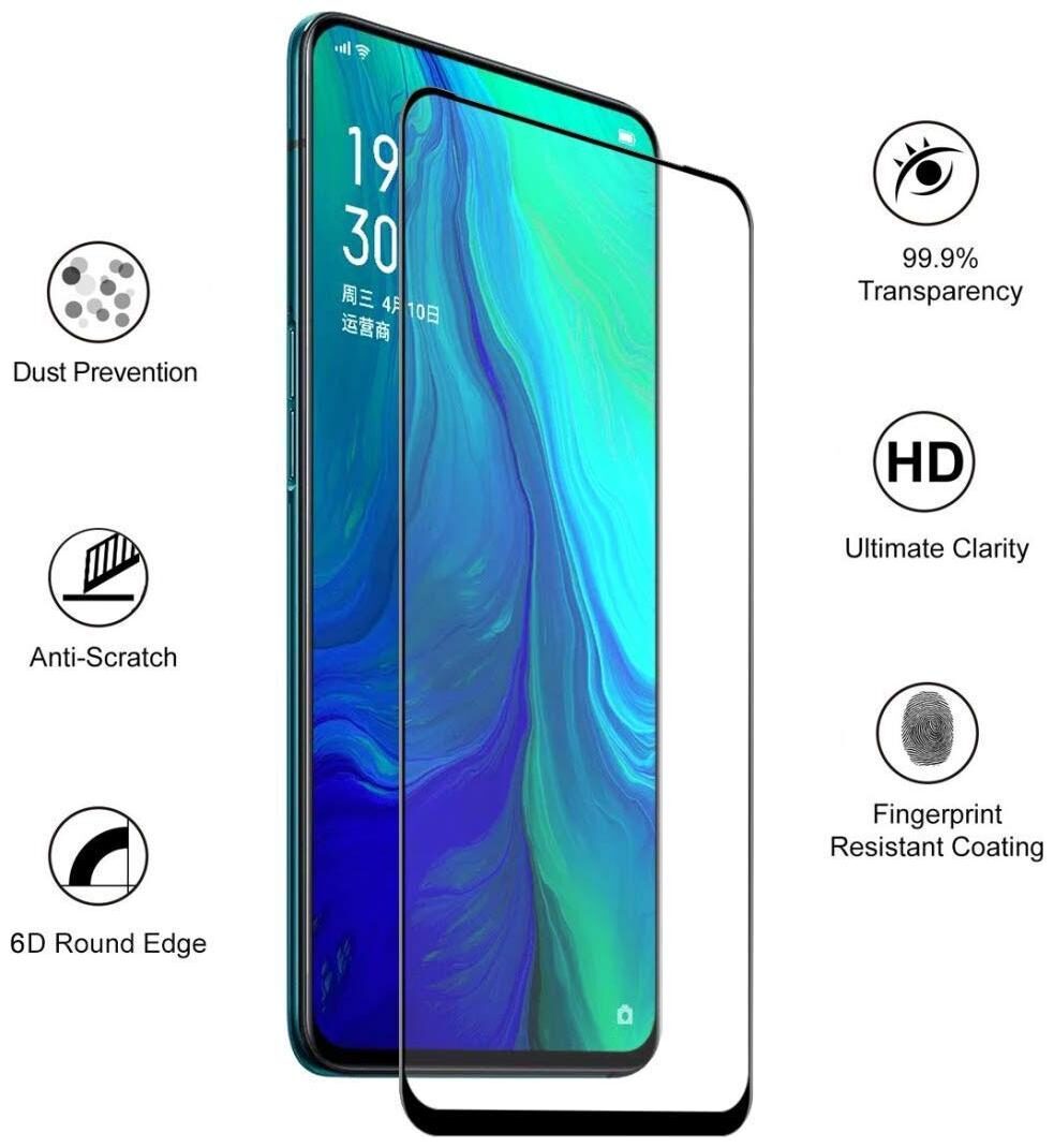 Reno 10X Zoom Tempered Glass Full Glue Edge-to-Edge Screen Protection Tempered Glass for Oppo Reno 10X Zoom - Black
Reno 10X Zoom Tempered Glass Full Glue Edge-to-Edge Screen Protection Tempered Glass for Oppo Reno 10X Zoom - Black