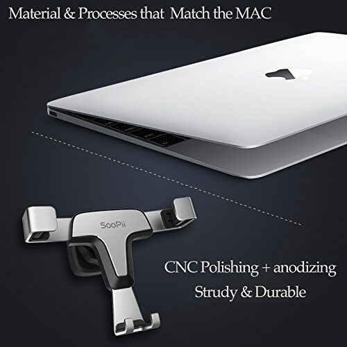 Soopii Universal Air Vent Car Mount Phone Holders with Automatic Memory Function for iPhone One plus Samsung Lenovo Mi Lg and all other smart Phone (Silver)
Soopii Universal Air Vent Car Mount Phone Holders with Automatic Memory Function for iPhone One plus Samsung Lenovo Mi Lg and all other smart Phone (Silver)