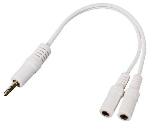 TECH-X 3 5mm Audio Jack Stereo Y Splitter Connector Adapter Cable for All Smartphones Leptop and Tablets (WHITE)
TECH-X 3 5mm Audio Jack Stereo Y Splitter Connector Adapter Cable for All Smartphones Leptop and Tablets (WHITE)