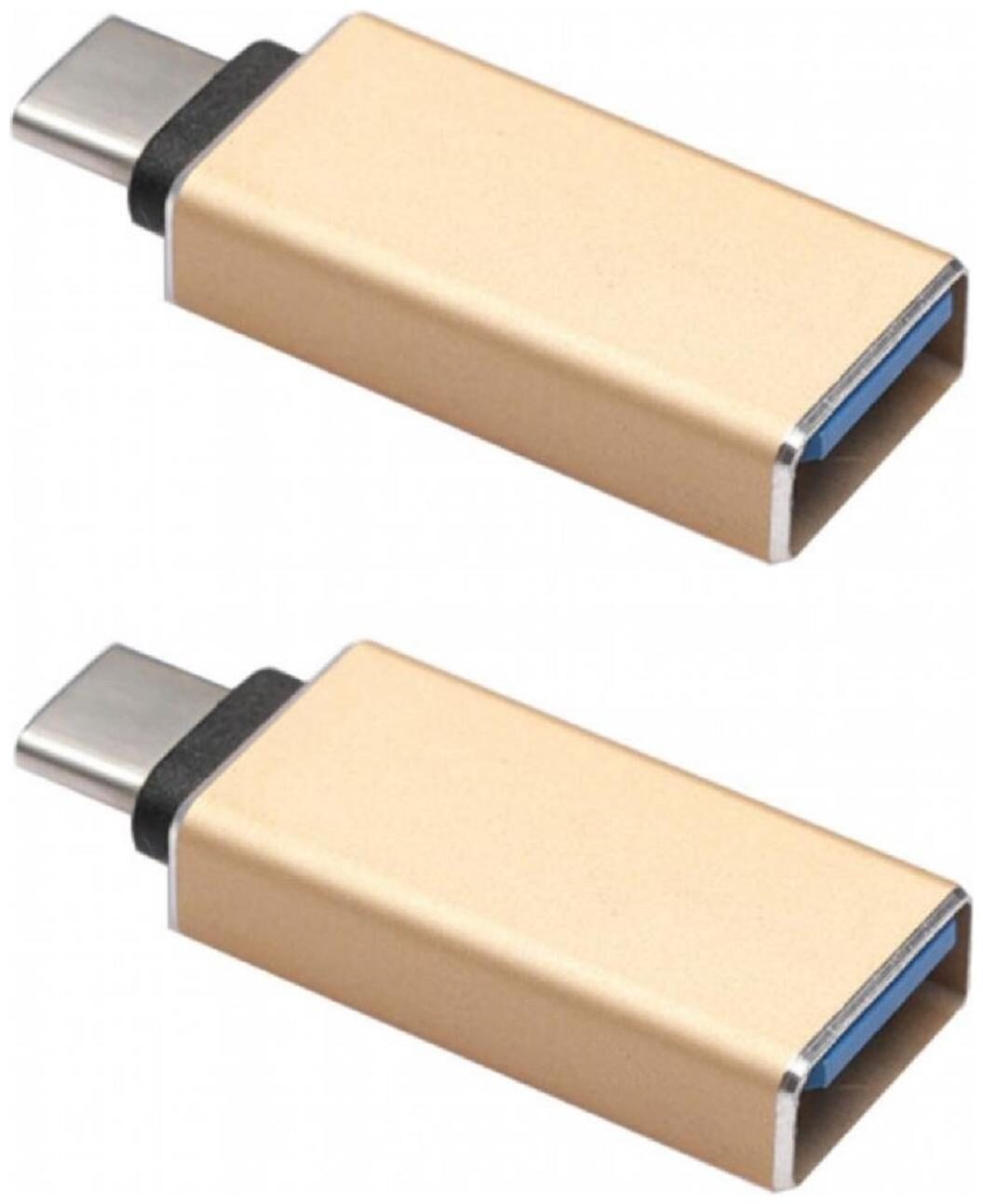 Type C Male to USB 3 0 A Female Converter Type-C OTG Adapter Compatible with Tablets and Smartphones Pack Of 2 (Colour May Vary)
Type C Male to USB 3 0 A Female Converter Type-C OTG Adapter Compatible with Tablets and Smartphones Pack Of 2 (Colour May Vary)