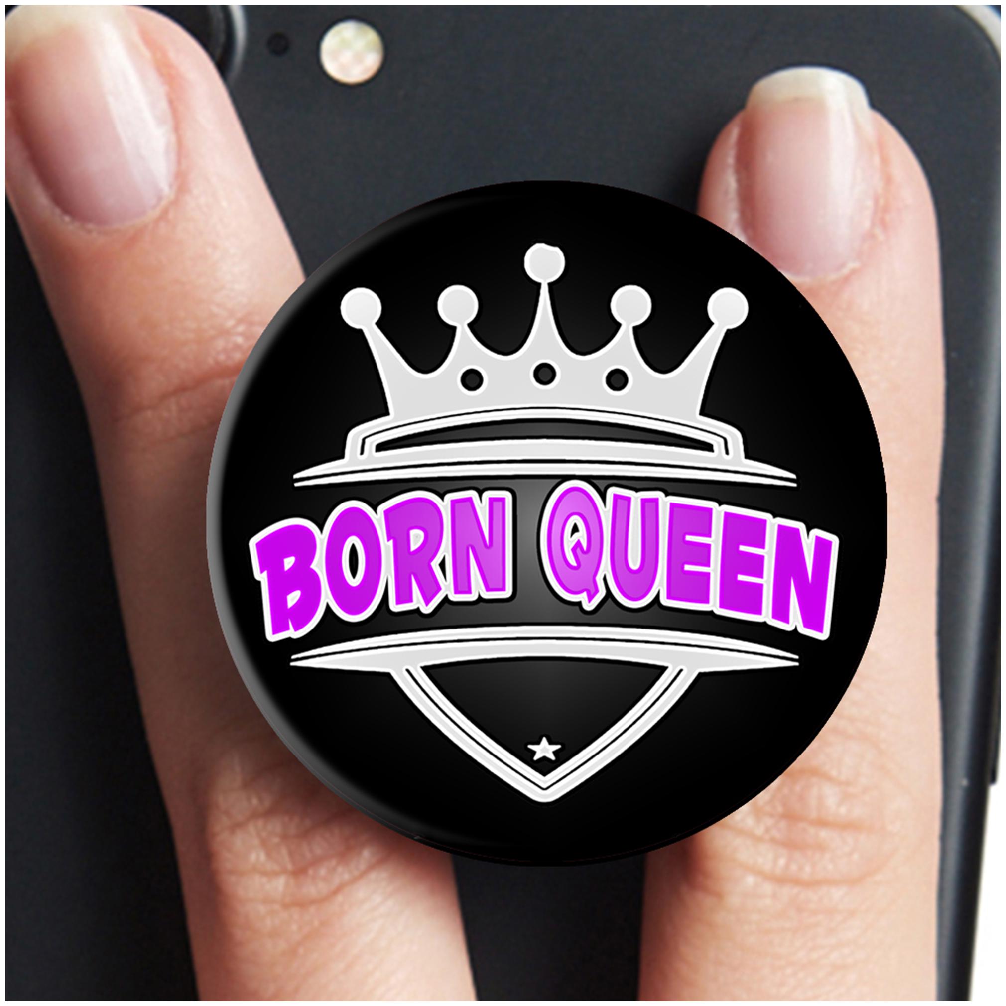 VCR Born Queen Mobile Pop Up Holder for Your Phone Tablet Mobile Stand Holder Phone Grip Holder Black Colour Holder
VCR Born Queen Mobile Pop Up Holder for Your Phone Tablet Mobile Stand Holder Phone Grip Holder Black Colour Holder
